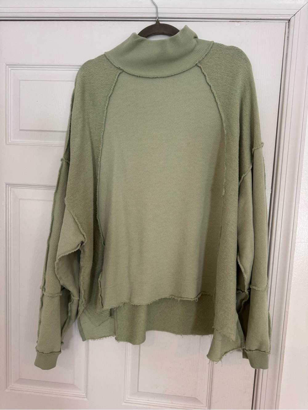 American Eagle Outfitters Sage Green Turtleneck Pullover